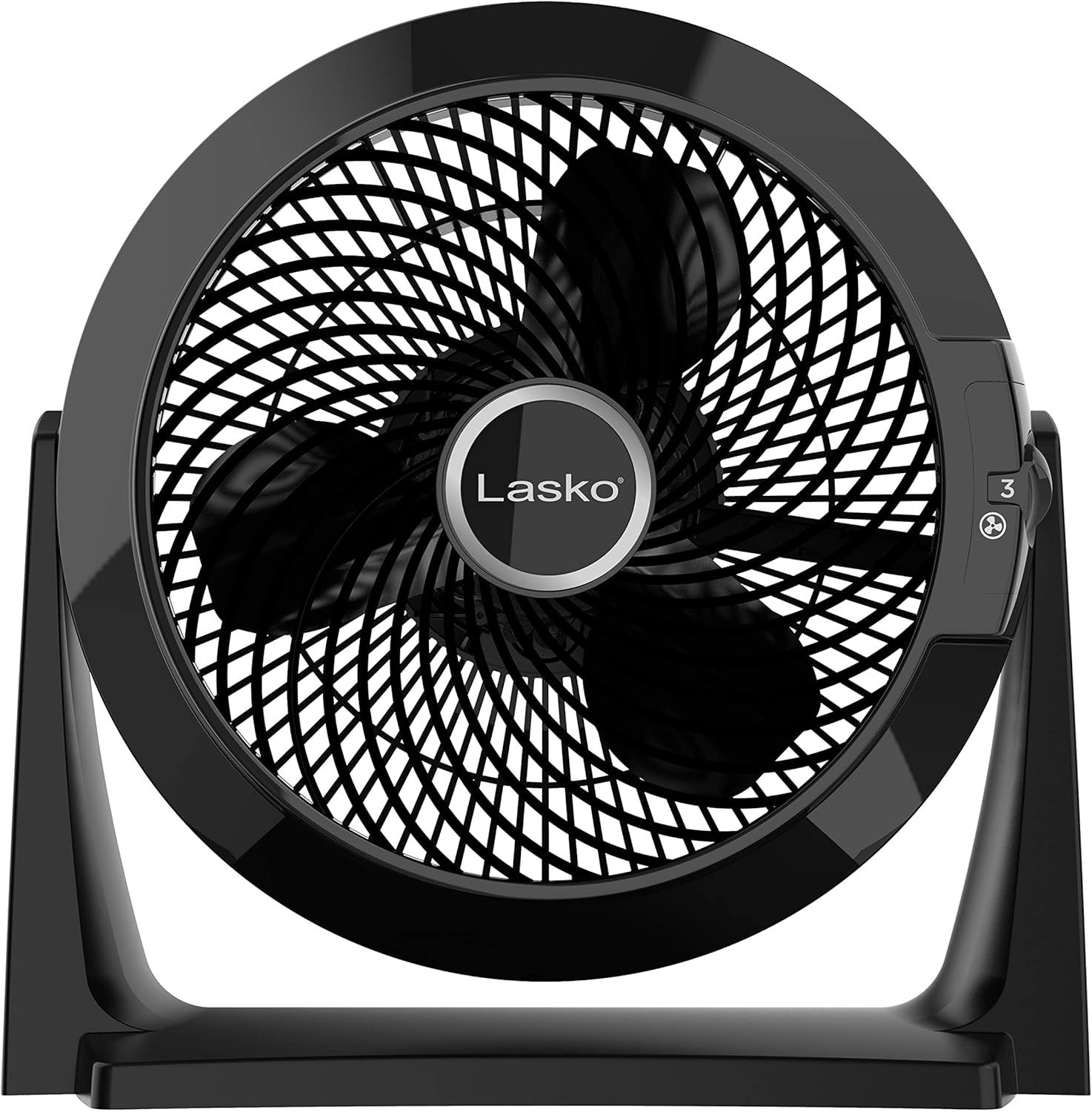 3635 -LASKO FAN- LASKO AIR FLEXOR FLOOR  AIR WAVE TECHNOLOGY   10&quot;