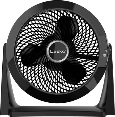3635 -LASKO FAN- LASKO AIR FLEXOR FLOOR  AIR WAVE TECHNOLOGY   10&quot;