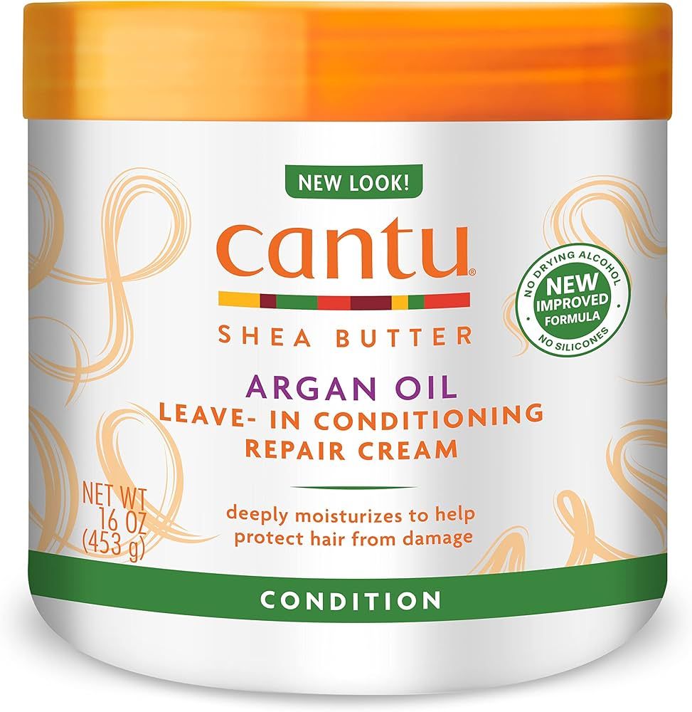 CANTU SHEA BUTTER ARGAN OIL LEAVE-IN CONDITIONING REPAIR CREAM 453g