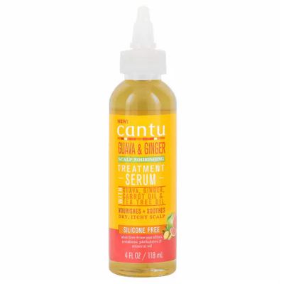 CANTU GUAVA &amp; GINGER SCALP NOURISHING TREATMENT SERUM WITH GUAVA, GINGER, CARROT OIL &amp; TEA TREE OIL (SILICONE-FREE) 118ml