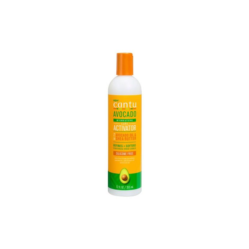 CANTU AVOCADO HYDRATING CURL ACTIVATOR WITH AVOCADO OIL &amp; SHEA BUTTER (SILICONE-FREE) 355ml