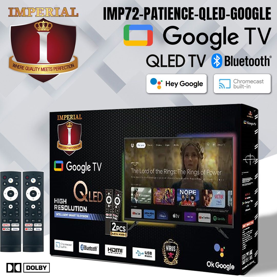 IMP77-EXPERIENCE-QLED-GOOGLE BEST SOFTWARE GOOGLE TV LICENCED