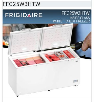 FFC25W3HTW FRIGIDAIRE FRIDGE SIL INVERTER DEEP FREEZER