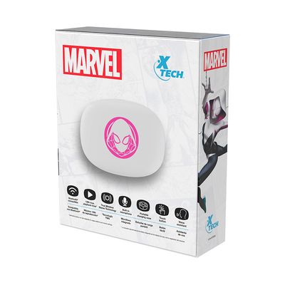 Xtech XTH-M701SG - True wireless earphones - Wireless - earbuds Marvel Ghost Spider