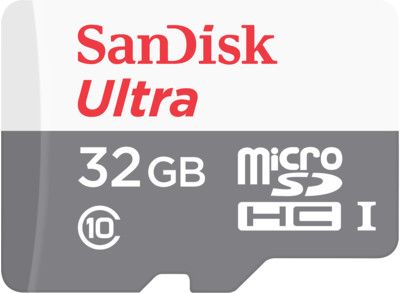 SanDisk Ultra - Flash memory card (microSDHC to SD adapter included) - 32 GB - Class 10 - microSDHC UHS-I