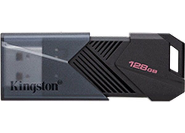 Kingston DataTraveler Onyx - USB flash drive - 128 GB - USB 3.2 Gen 1 - matte black