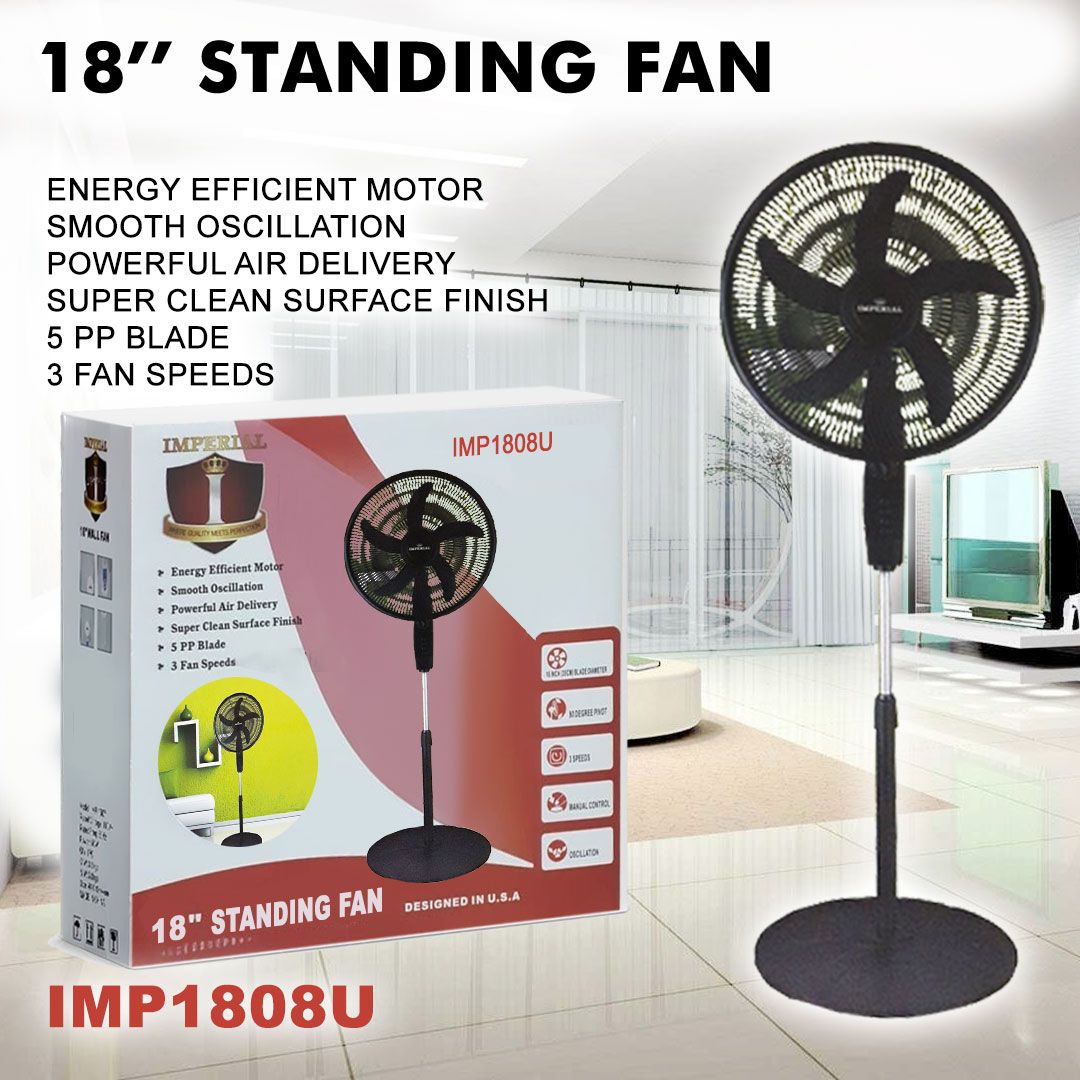 IMP1808U -- FAT ONE IMPERIAL 18&quot;&quot; FAN -- 50 HZ ULTRA QUIET POWERFUL FAT