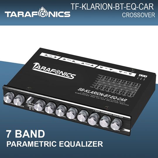 TF-KLARION-BT-EQ TRAFONICS SOUND BLAST CAR PREAMP HIGH END KLARION