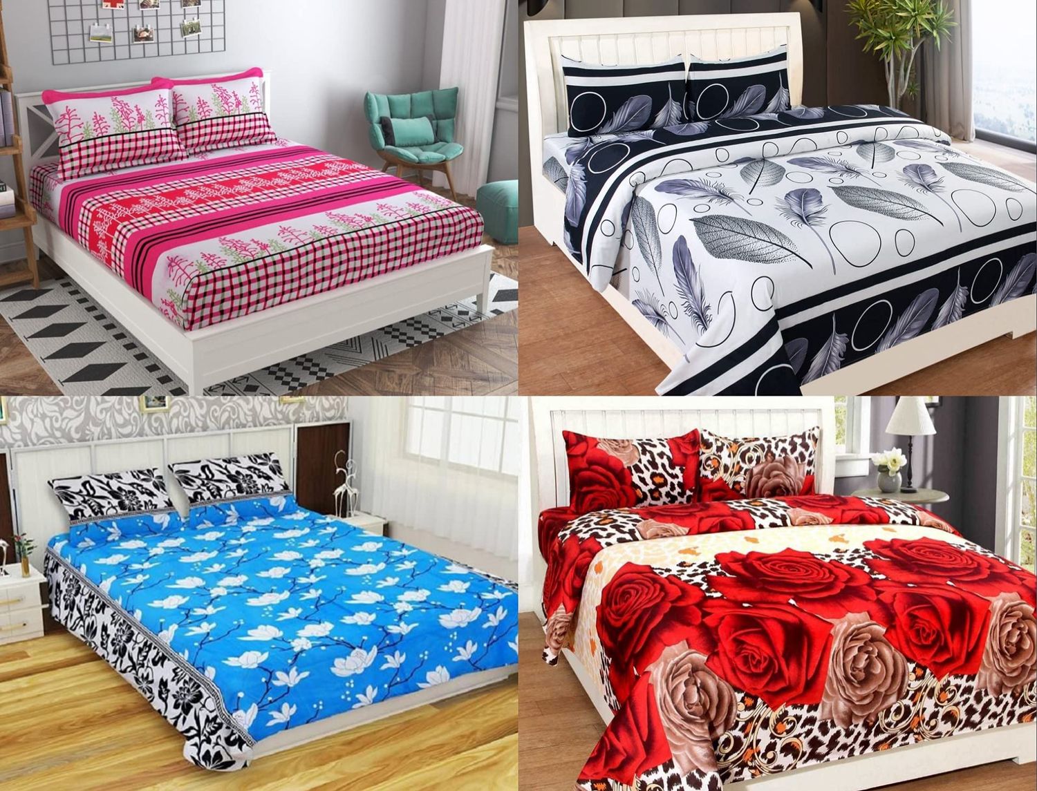 F37902 6PCS BED SHEET SET