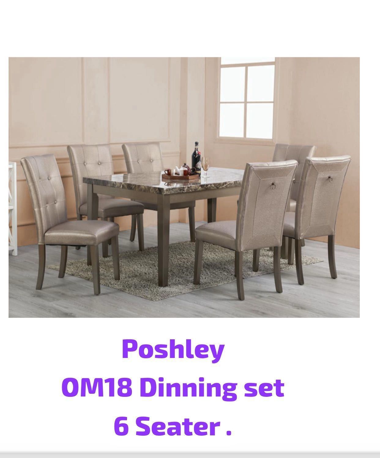POSHLEY OM18 DINNING SET