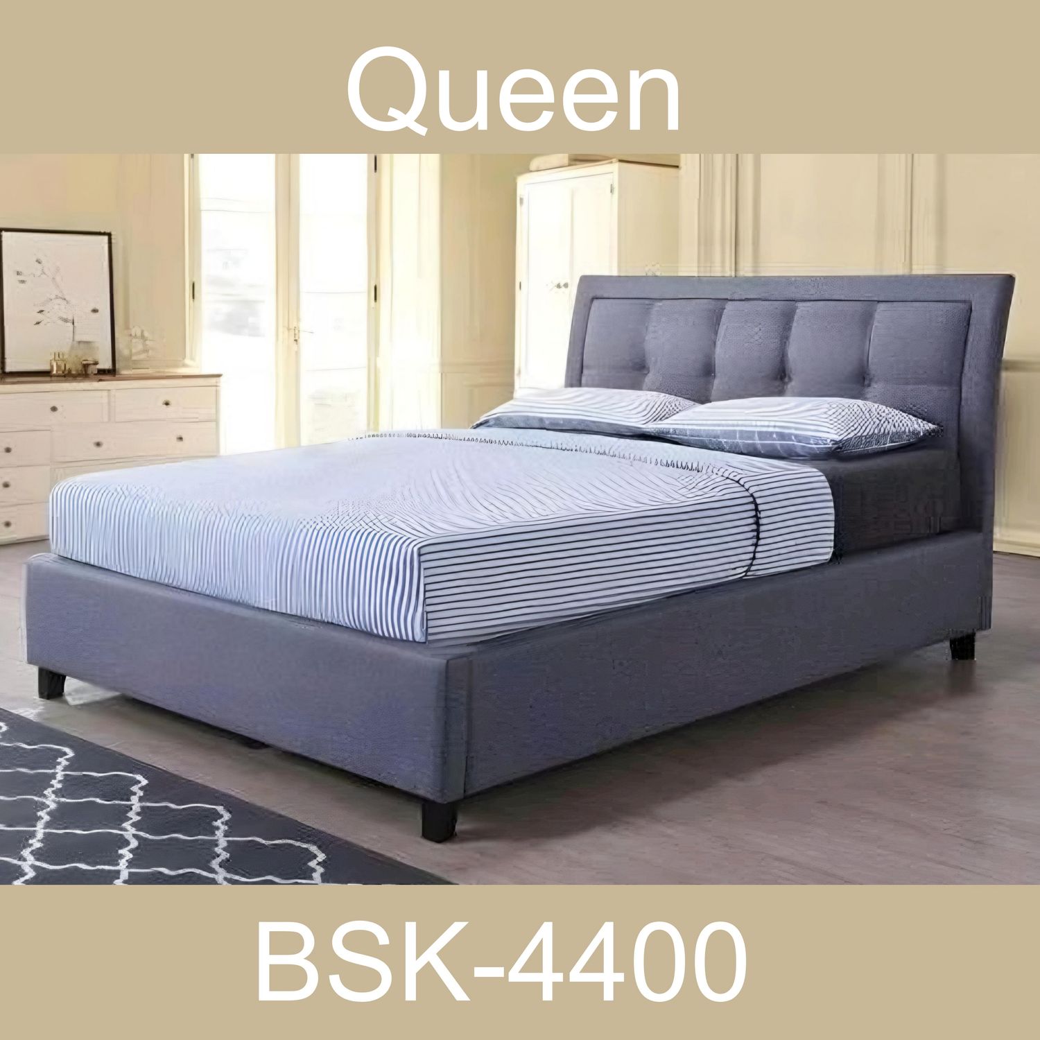 BSK 4400-QB QUEEN BED BASE