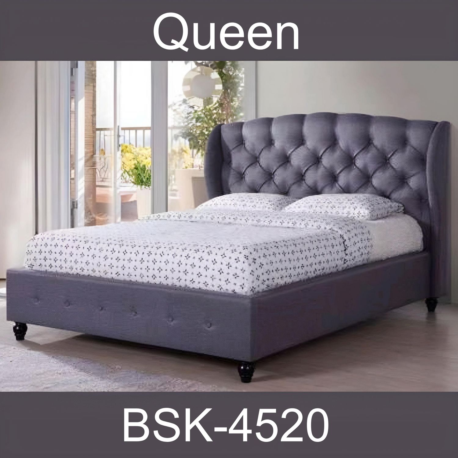 BSK 4520-QB BLUESONIC BED BASE