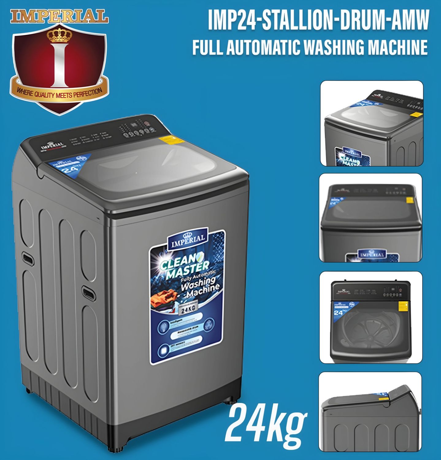 IMP24-STALLION DRUM-ST-AMW IMPERIAL 24 KG WASHER