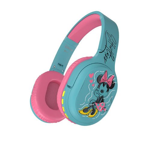 Xtech - XTH-D660MM - Headphones with microphone - For Computer / For Portable electronics / For Tablet / For Cellular phone - Wireless - Disney Minnie Mouse