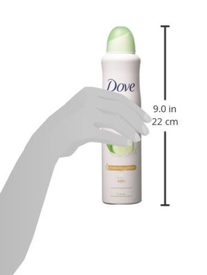 Dove Go Fresh Antiperspirant Body Spray 250Ml Cucumber &amp; Green tea
