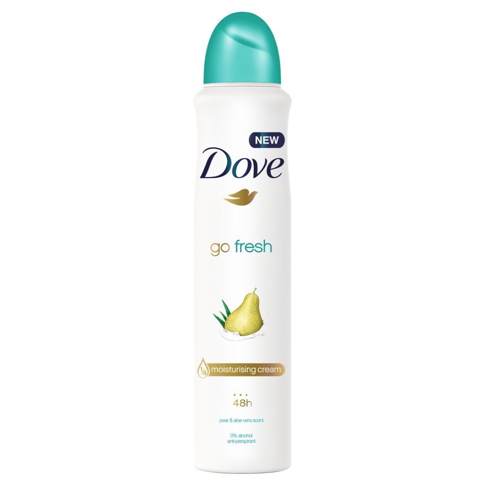DOVE GO FRESH PEAR SPRAY 8.4 FL (250ML)