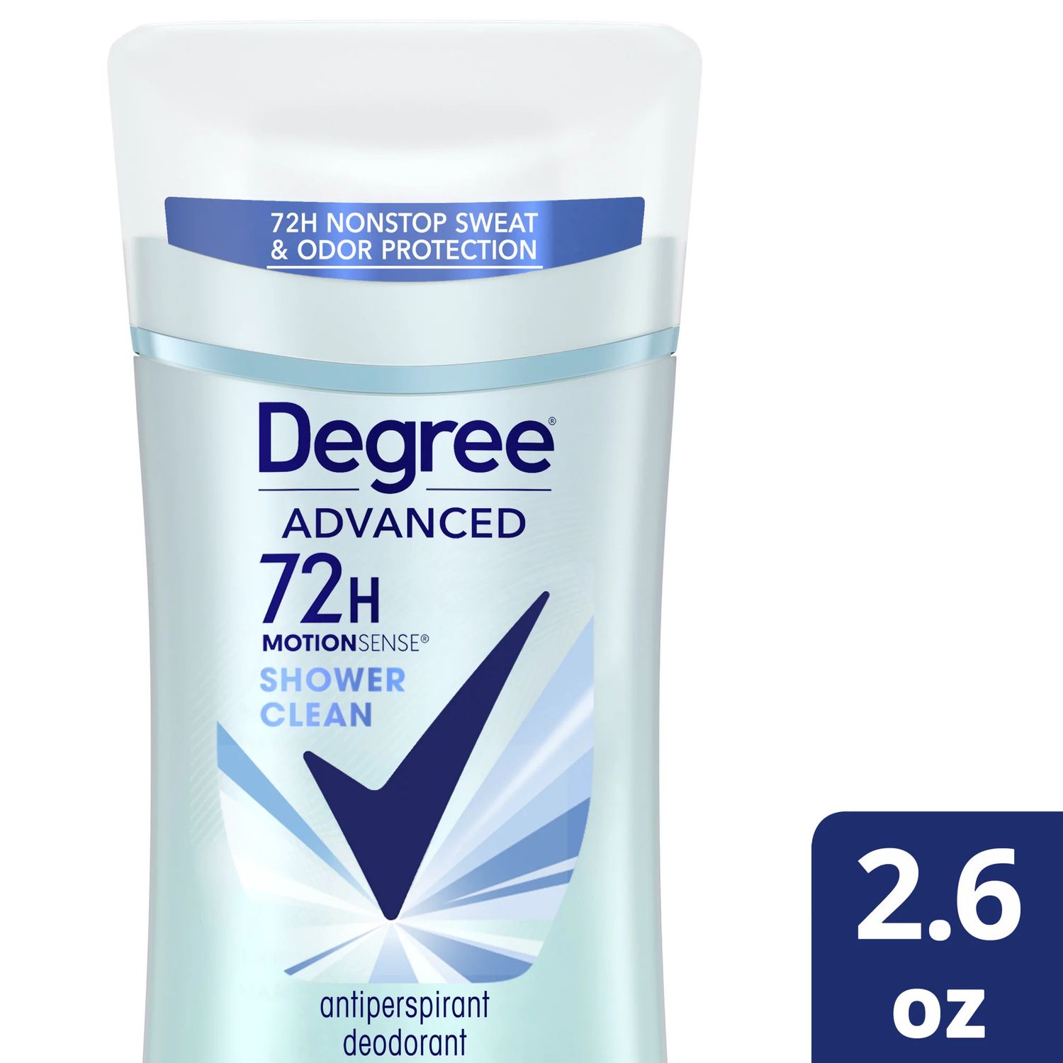DEGREE ADVANCED SHOWER CLEAN NET WT 2.6 OZ (74G)