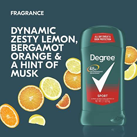 DEGREE SPORT 48HRS NET WT 2.7 OZ / 74G
