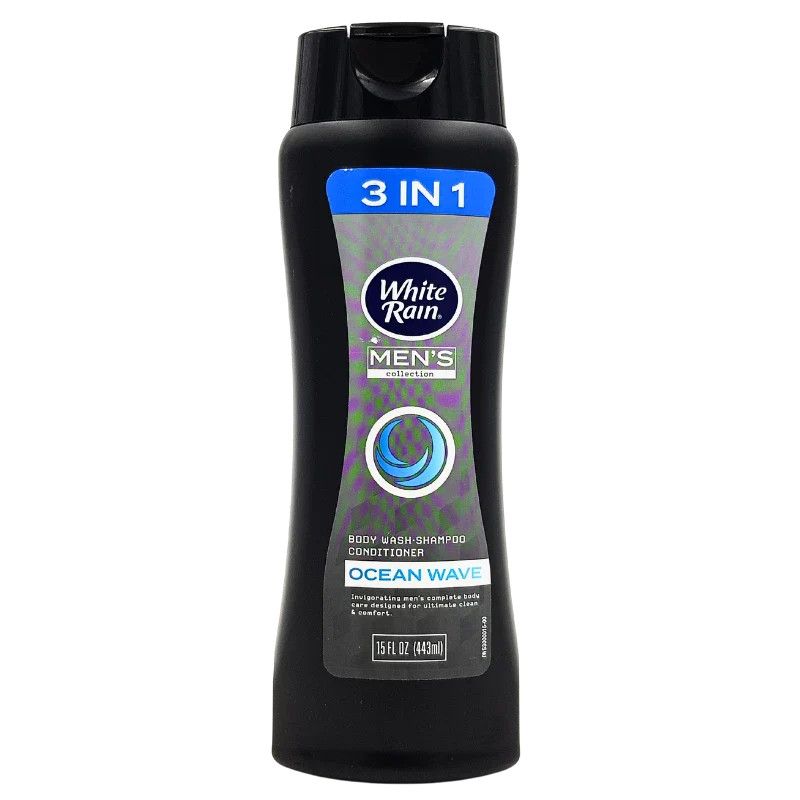 WHITE RAIN MEN 3 IN 1 COOL OCEAN WAVE 443ML