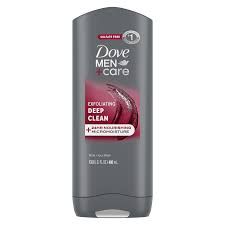 DOVE MAN +CARE DEEP CLEAN BODY WASH 400ML