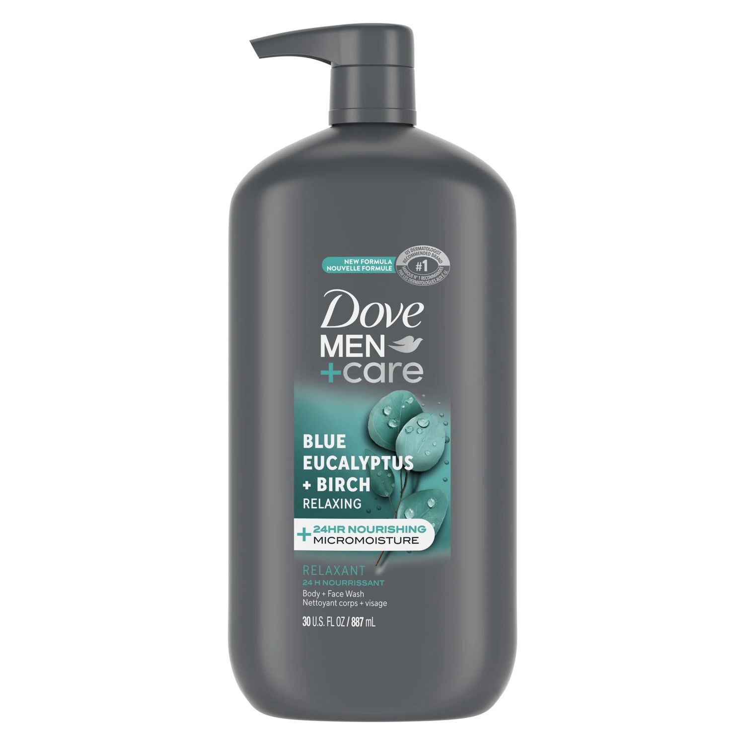 DOVE MEN + CARE BLUE EUCALYPTUS + BIRCH 887ML