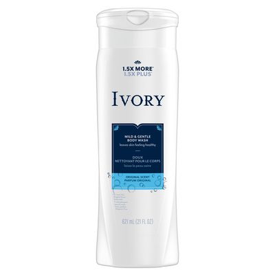 IVORY MILD &amp; GENTLE BODY WASH ORIGINAL SCENT621ML