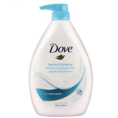 DOVE GENTLE EXFOLIATING BODY WASH 1000ML