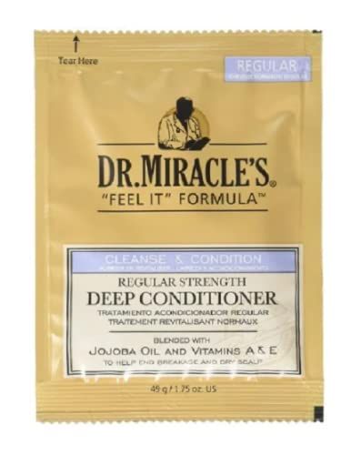 DR.MIRACLE  REGULAR  &quot;FEEL IT&quot; FORMULA CLEANSE &amp; CONDITION DEEP CONDITIONER