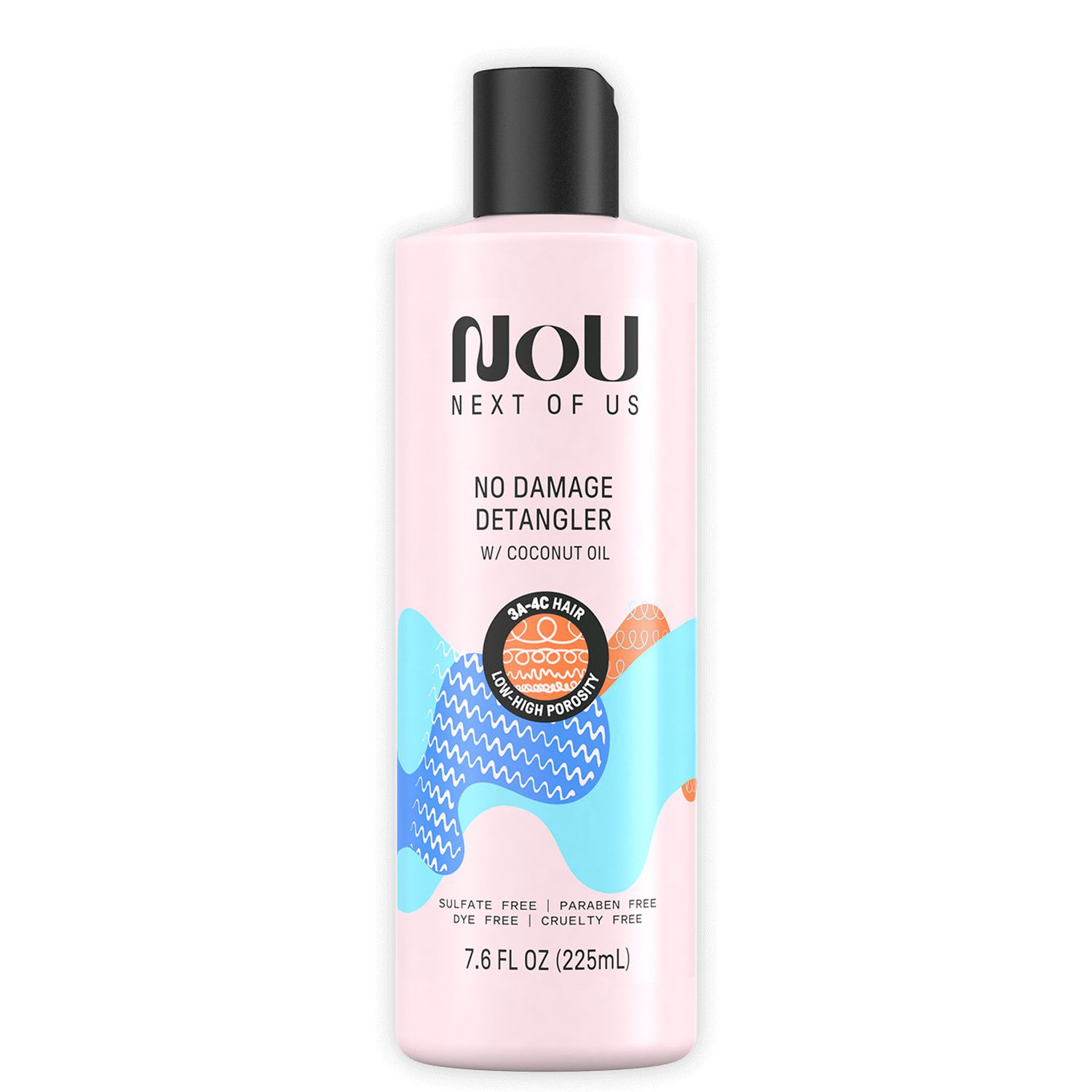 NOU NEXT OF US NO DAMAGE DETANGLER W/ COCONUT OIL 225ML