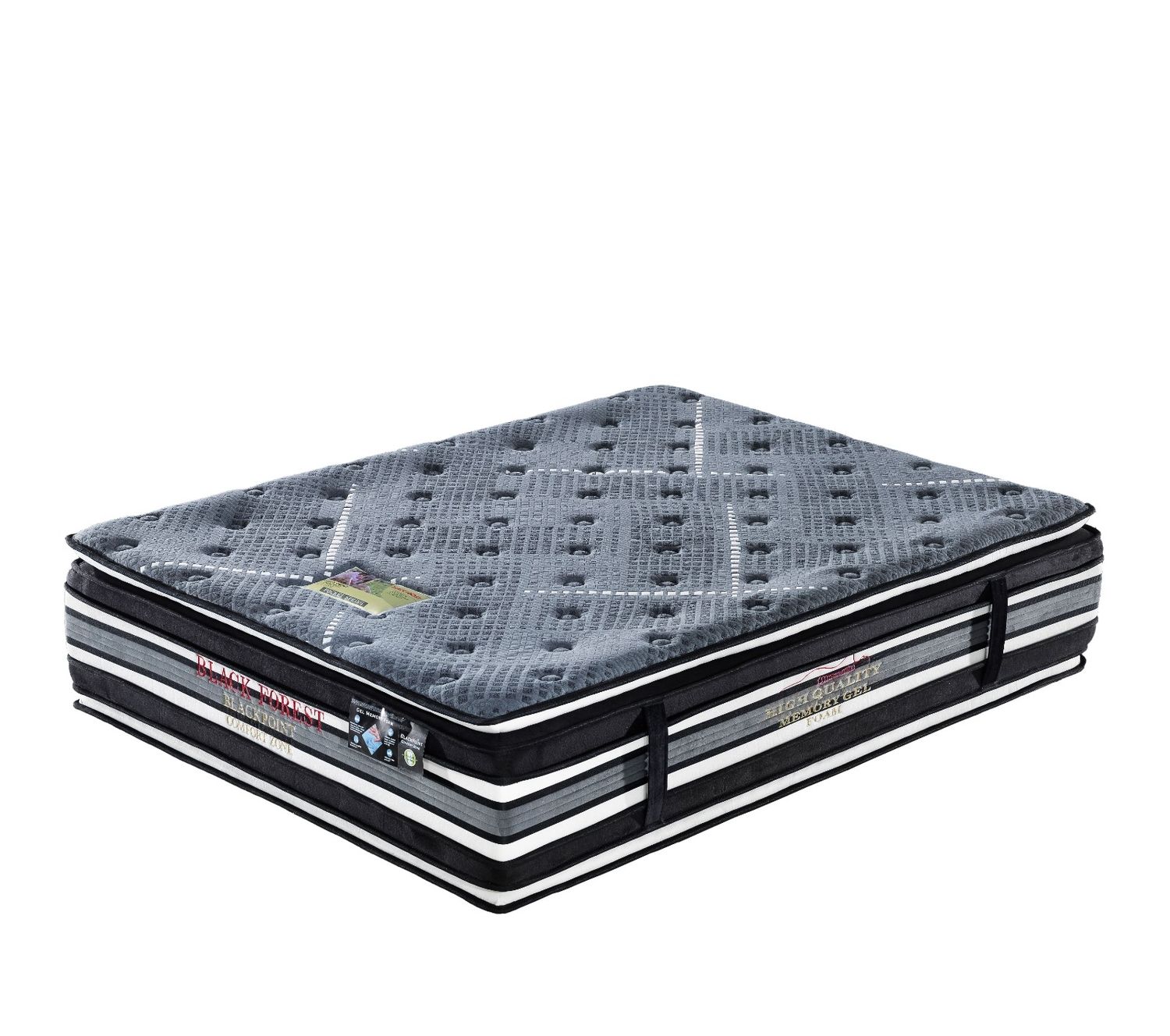 BP-BLACKFOREST-Q-MEMORY BLACKPOINT -QUEEN-2 MEMORY GEL MATTRESS