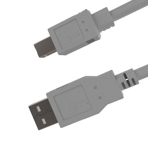 XTC-302 Xtech - USB cable - 1.8 m - 4 pin USB Type B - 4 pin USB Type A - 2.0 Male-Male Mold