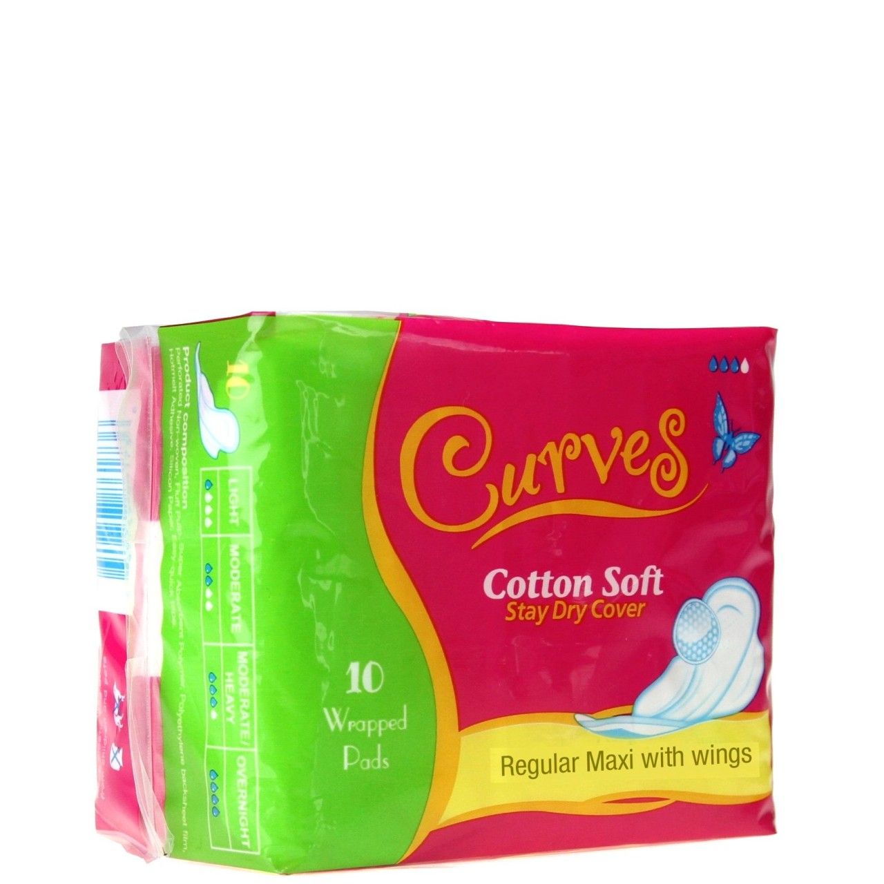 CURVES SANITARY NAPKIN