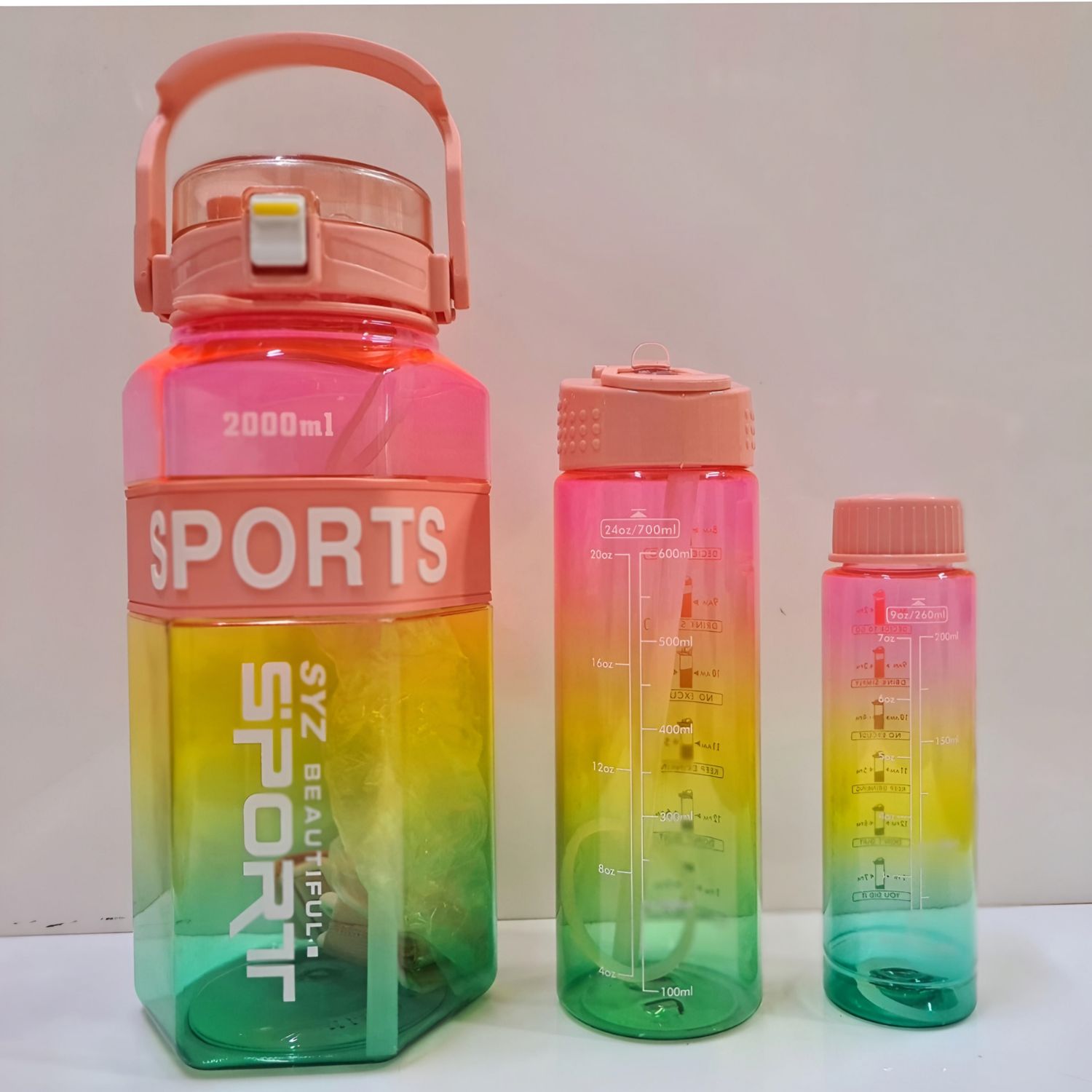 YT7723-3  3PCS WATER BOTTLE SET