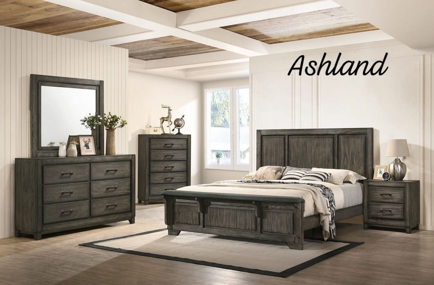 Ashland bedroom set (QUEEN)