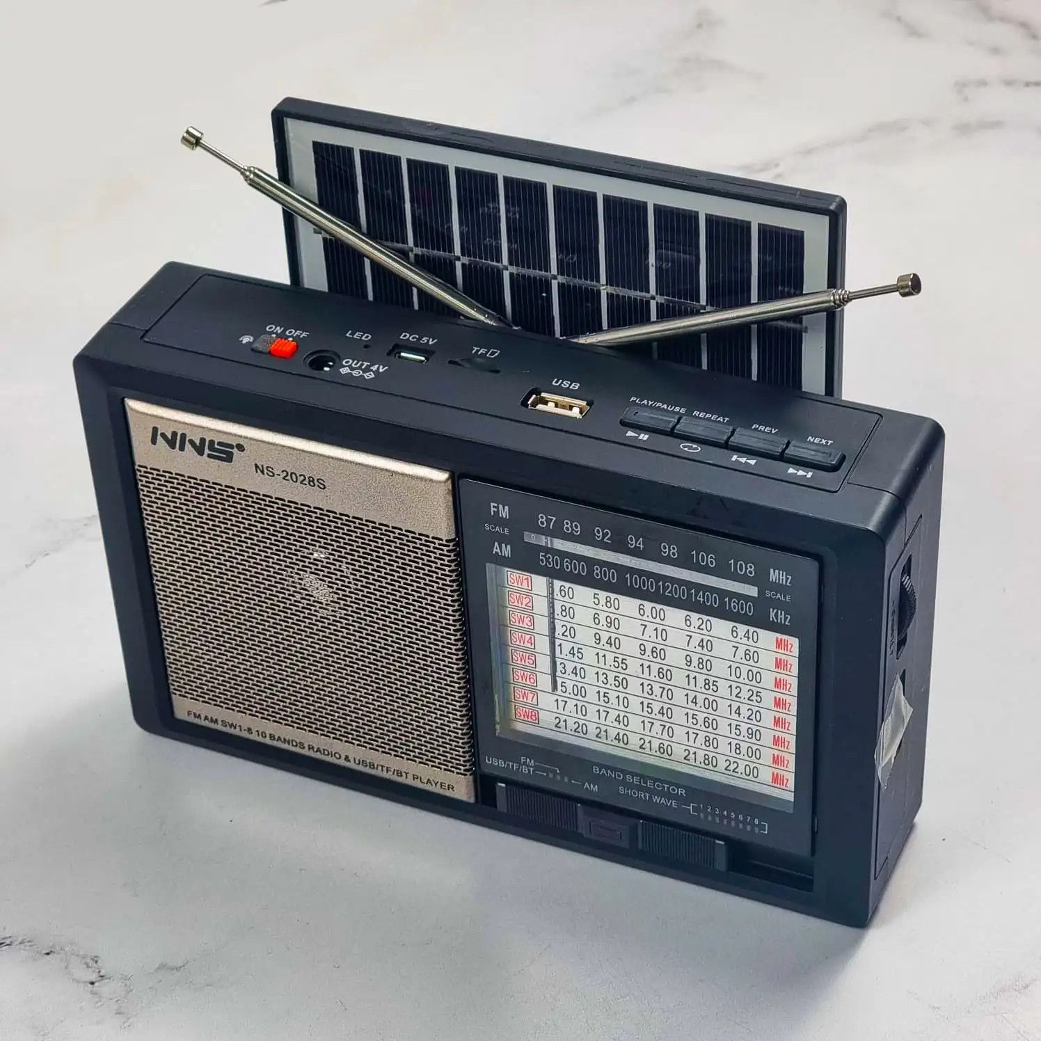 SONTFEC ST-3030BTS SOLAR BT RADIO