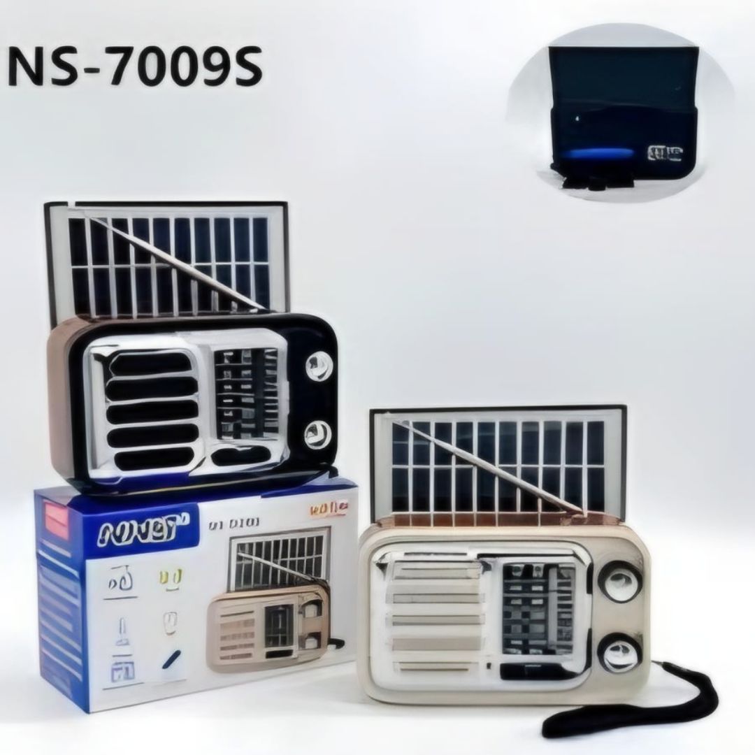 NS-7009S SOLAR CHARGE  BT RADIO