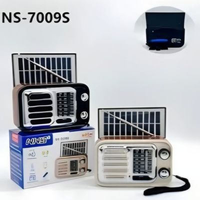 NS-7009S SOLAR CHARGE  BT RADIO
