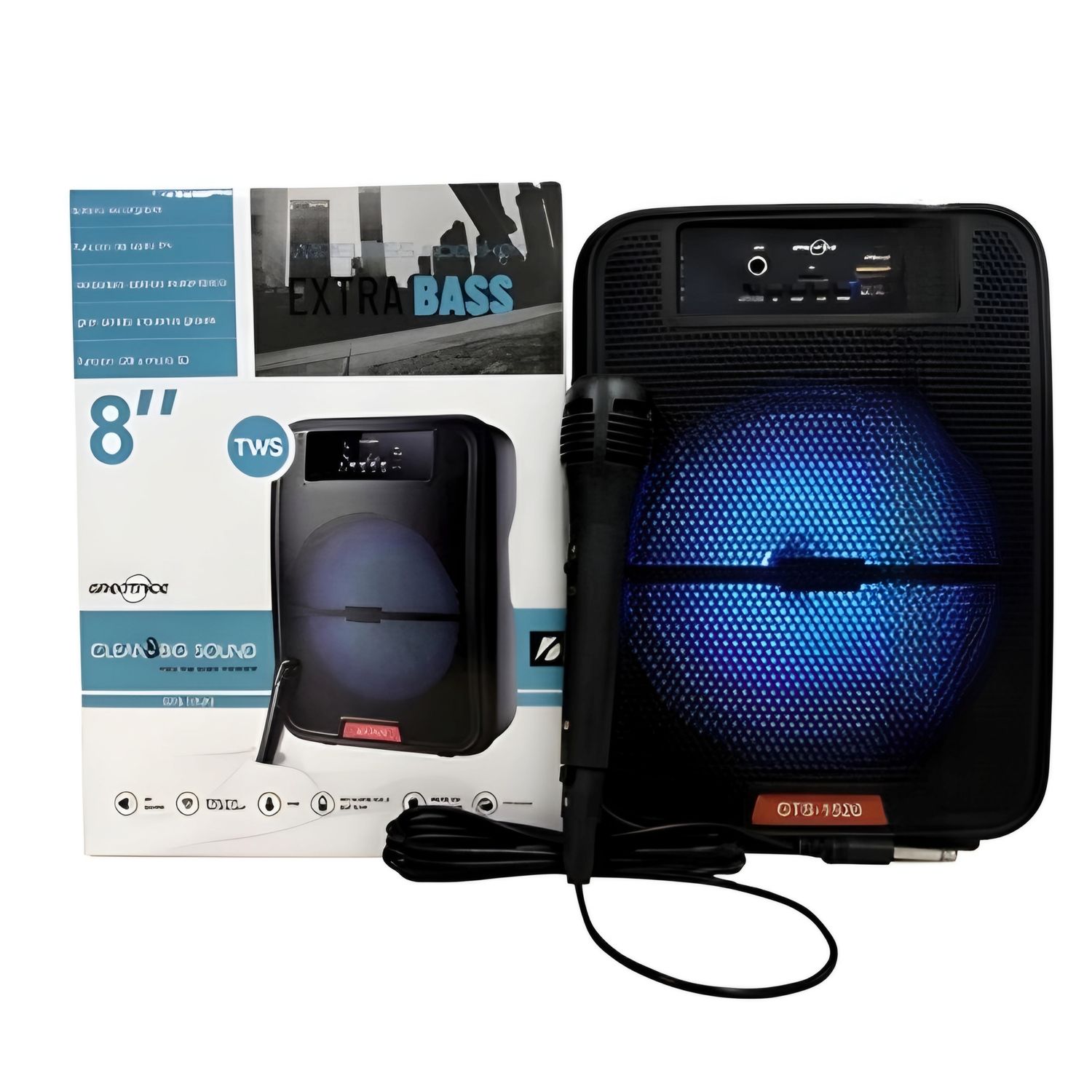 GST-1520  8&quot; WIRELESS SPEAKER