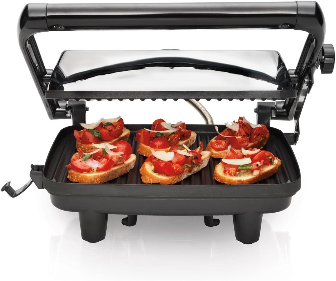 HB 25460Z HAMILTON BEACH -  PANINI PRESS  &amp; GOURMET SANDWICH MAKER