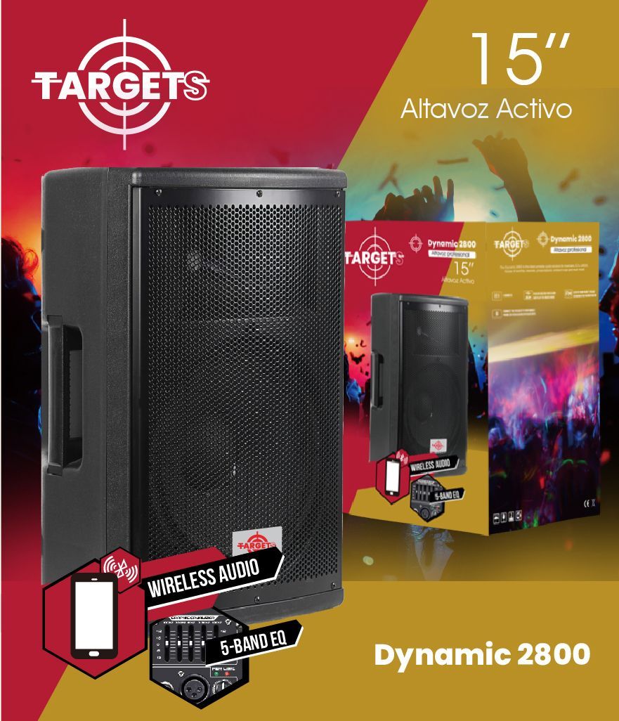 TARGETS DYNAMIC TS2800 POWERED SPEAKER