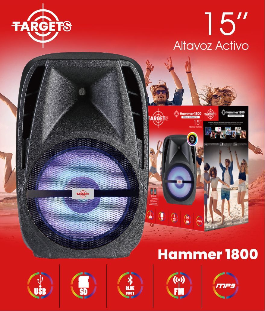 TEXAS HAMMER TS1800 POWERED SPEAKER