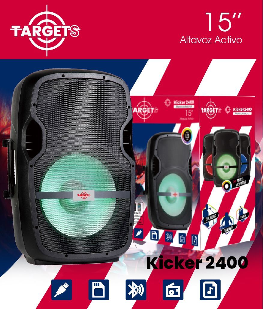 TEXAS KICKER TS2400 POWERED SPEAKER