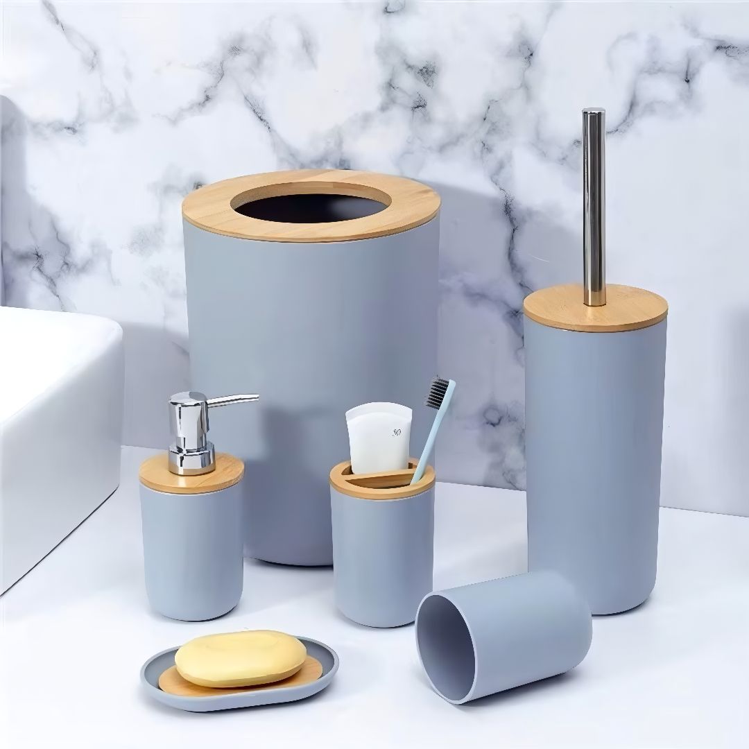 696-360 35696-360 6PCS BATHROOM SET