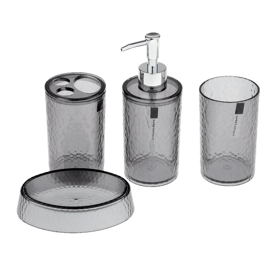 8044  4PCS BATHROOM CUP SET