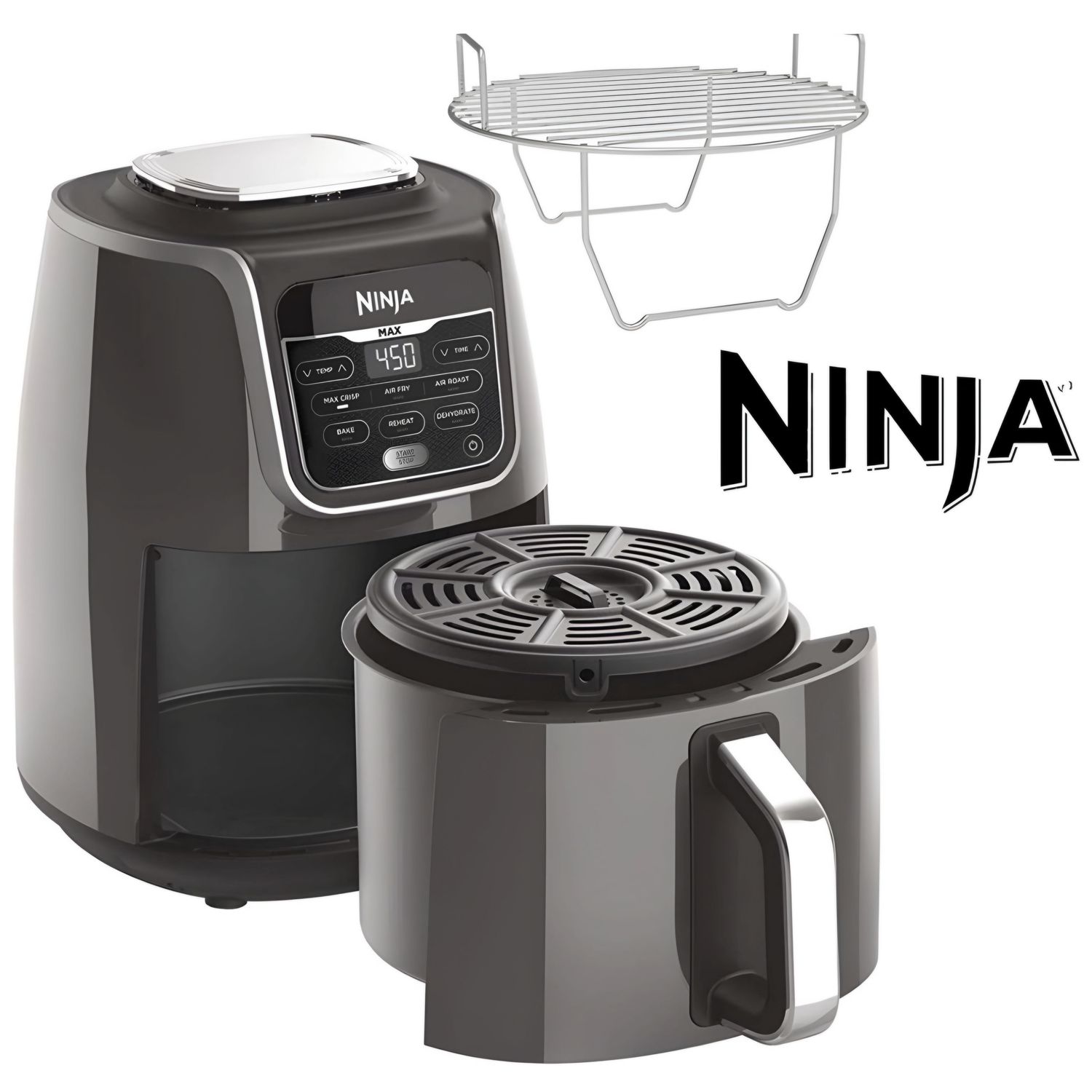 AF161-NINJA NUTRI NINJA  AIRFRYER --HEALTHY CHOICE --5.5QT
