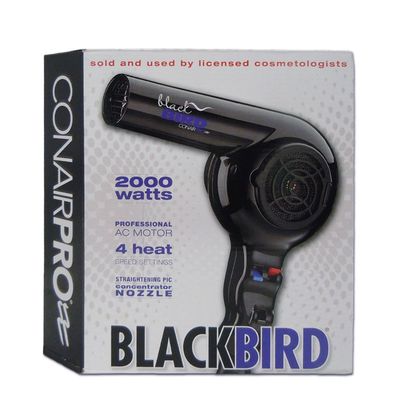 CONAIRPRO BLACK BIRD HAIR DRYER