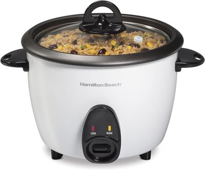 37516G HAMILTON BEACH 16 CUP RICE COOKER &amp; STEAMER