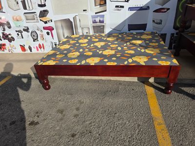 SINGLE-TWIN BED BASE (BROWN)