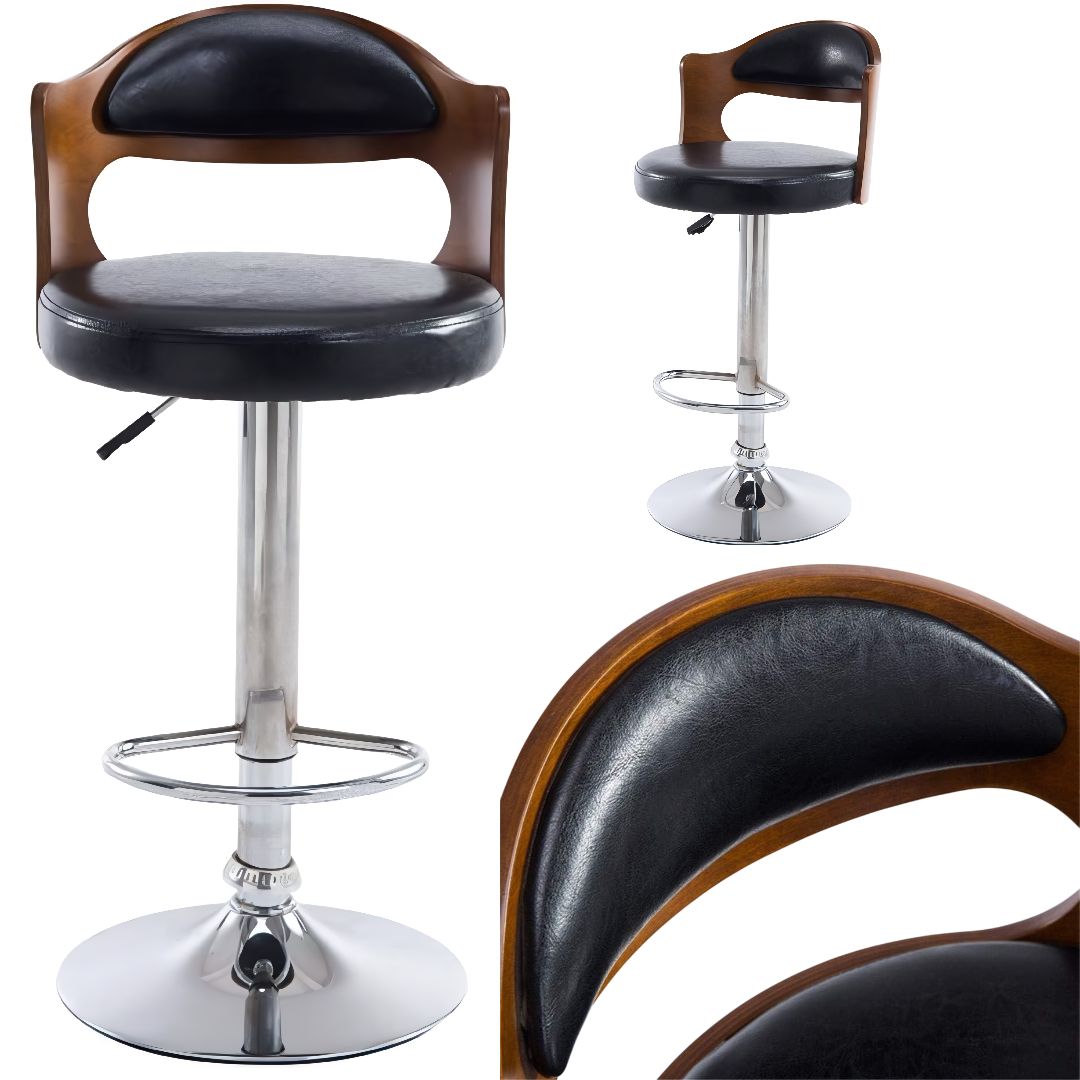 2-1025 BAR STOOL BLACK)