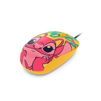 XTM-D406ST-YL  Xtech - XTM-D406ST-YL - Mouse - USB - Wired - Disney Stich Yellow
